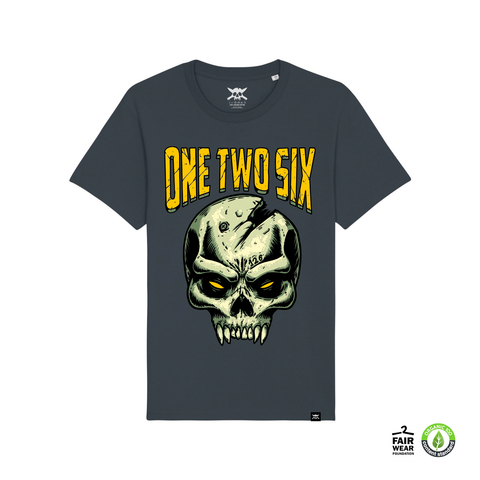 Graphix Skull T-Shirt (Asphalt / Organic Cotton)