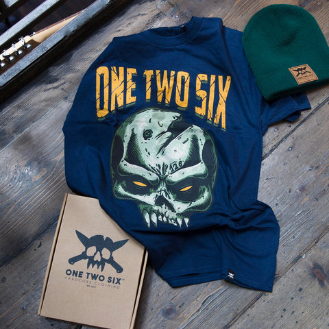 Graphix Skull T-Shirt (Navy)