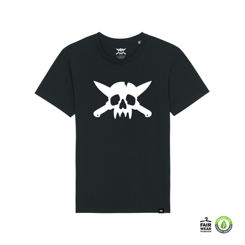 Skull Logo Organic T-Shirt (Black)
