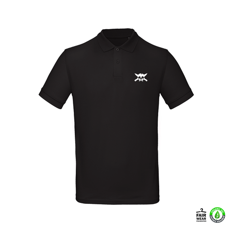 Hardcore Organic Polo (Black / Organic Cotton)