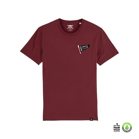 Usanami T-Shirt (Burgundy / Organic Cotton)