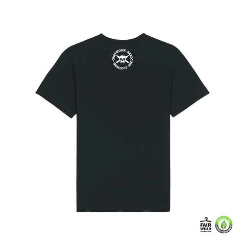 OneTwoSix Hardcore Clothing  T-Shirt (Black/Organic Cotton )