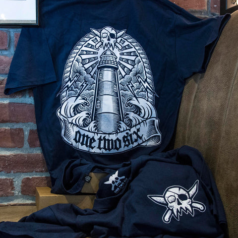The Lighthouse T-Shirt (Dark Navy / Organic Cotton)