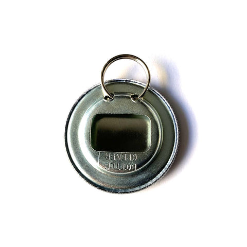 Metal Button with Bottle Opener (56mm)